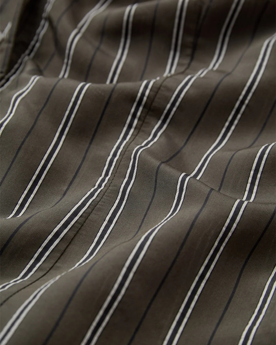 Gwen Big Scarf Shirt Stunning Stripe