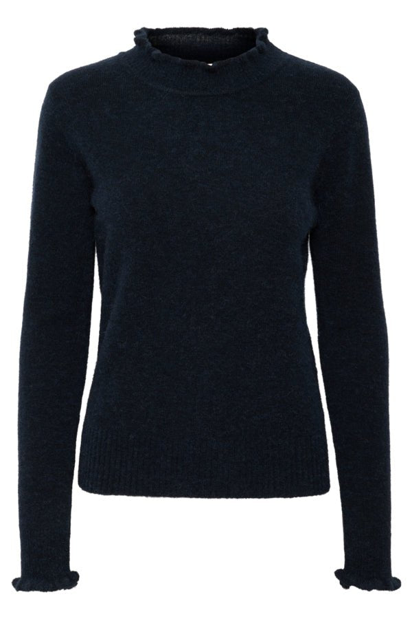 AnajaIW Pullover Marine Blue