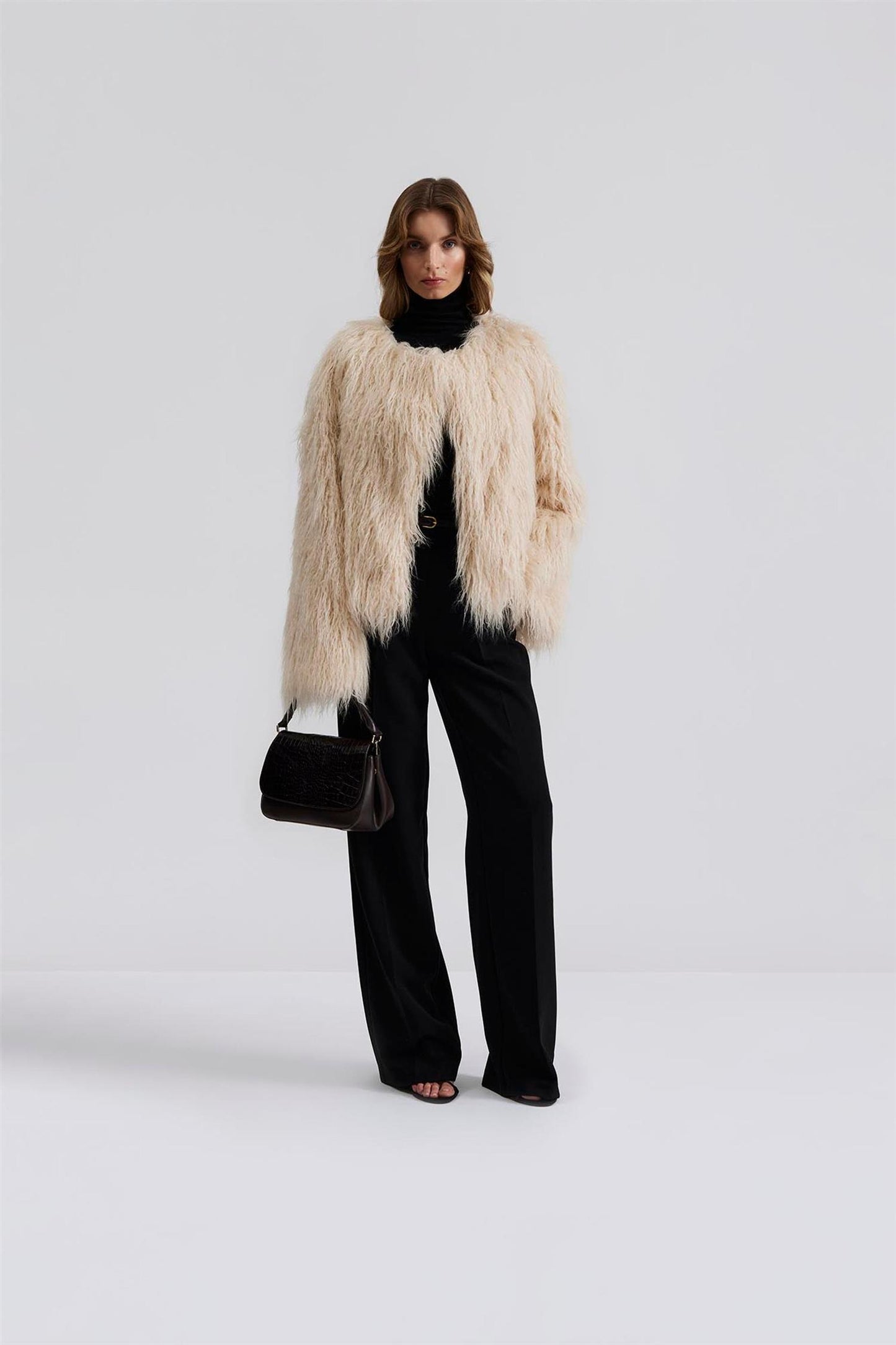 Manda faux fur jacket