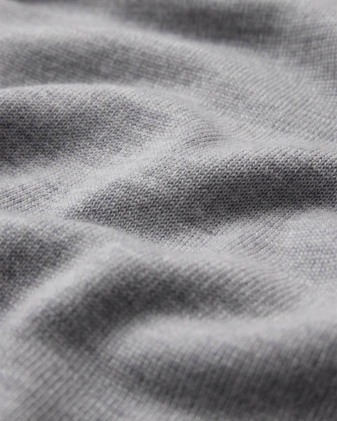Ruby Rollneck Pin Knit - Grey Melange