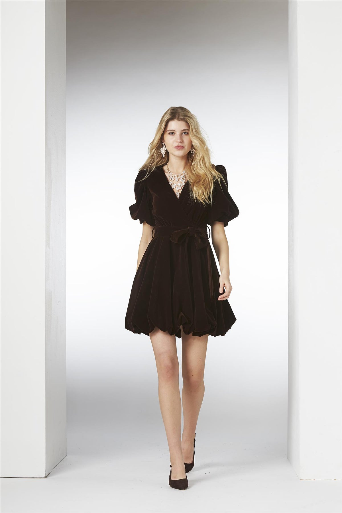 Juliette Dress - Brown