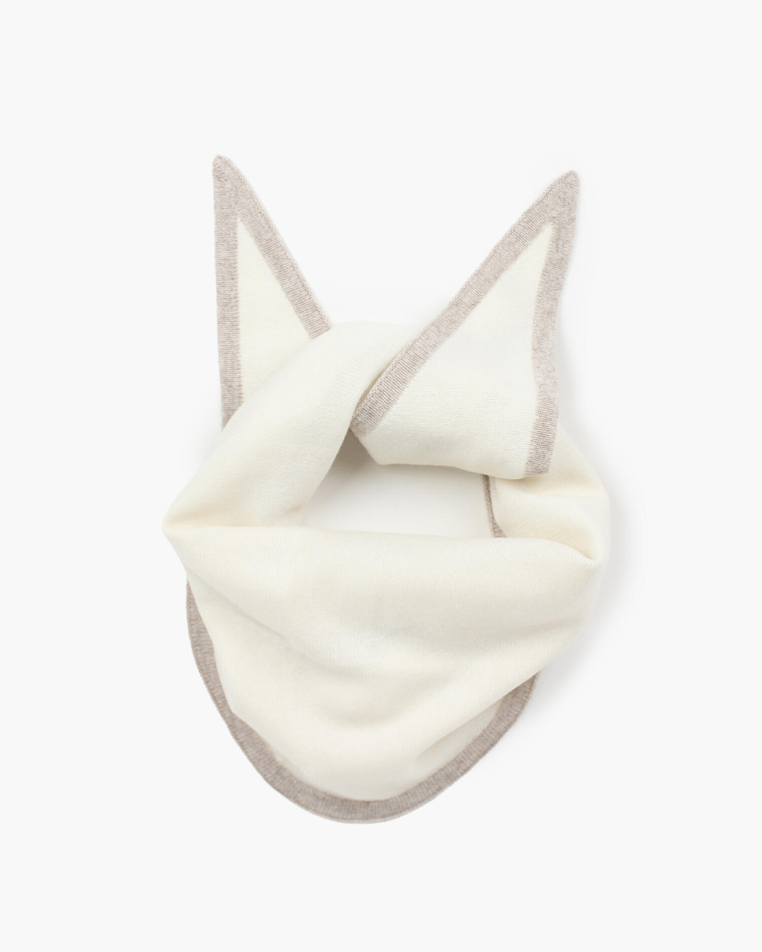 Lara Duo Triangel Skjerf - Off White
