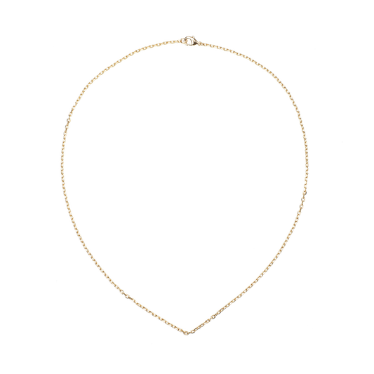 Gold Necklace 45 cm