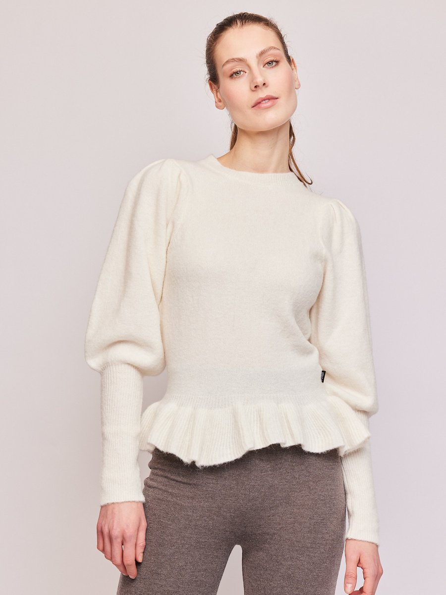 Nala Alpaca Sweater Ivory