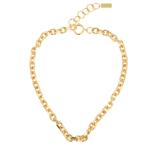 Angeled Chain Necklace 40 cm