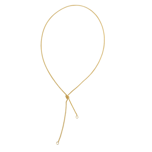 Knot Necklace 70 cm