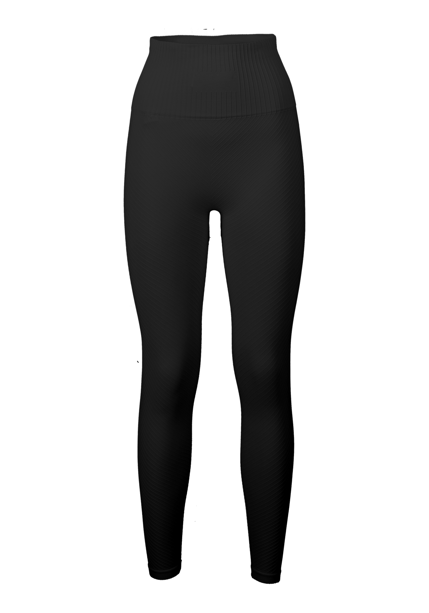 Seamless Graphical Rib Tights