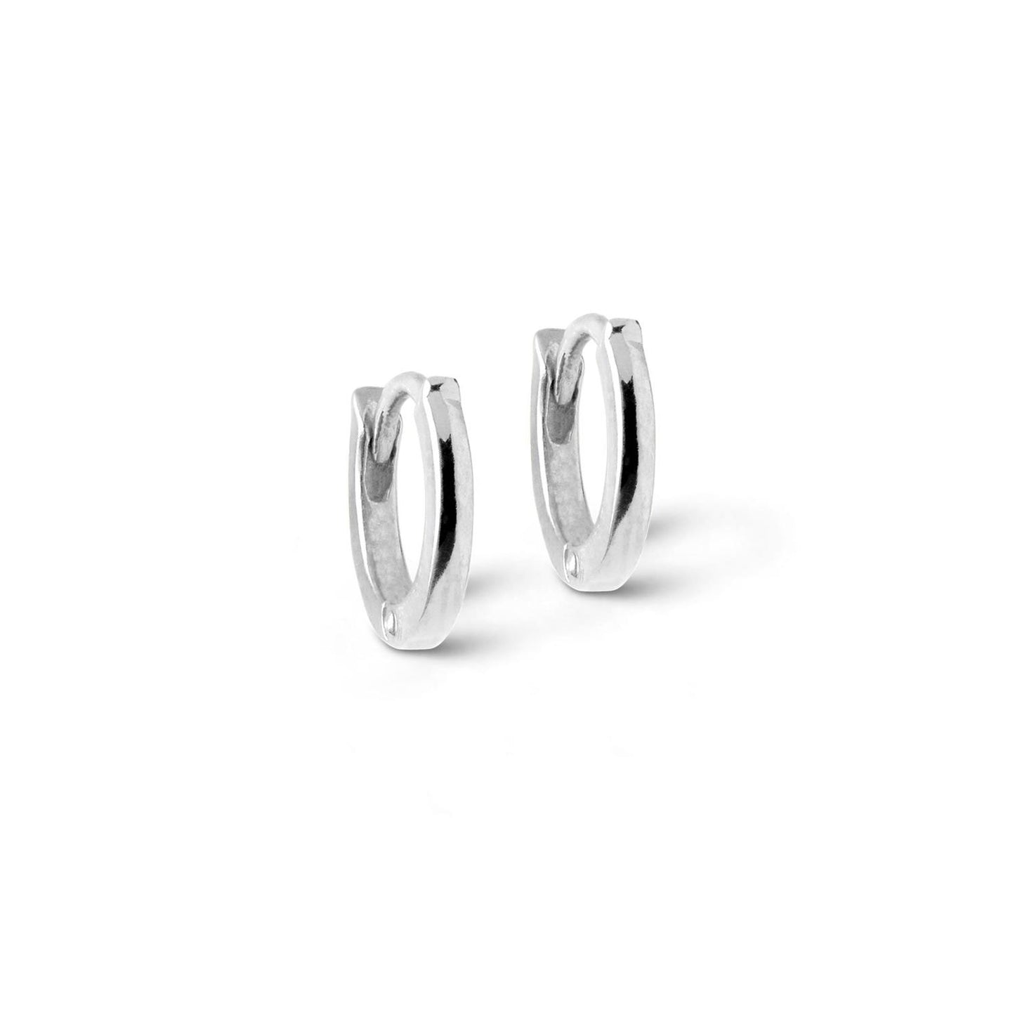 Classic Hoops Silver 6mm